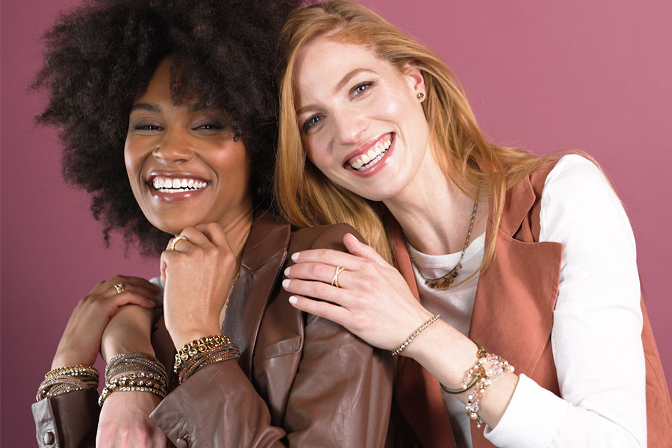 Women supporting each other